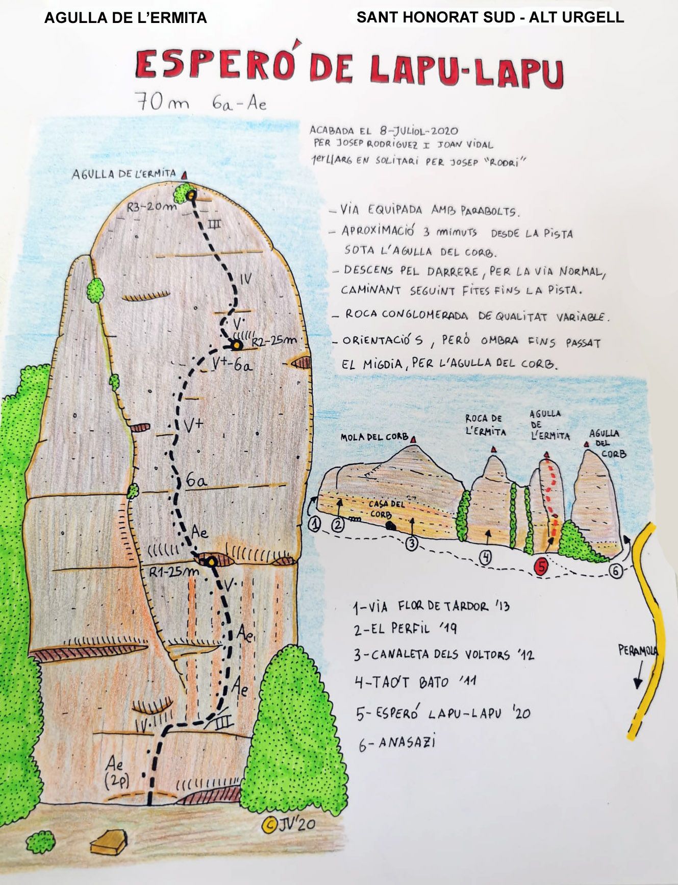 Via Lapu lapu a l'agulla de l'Ermita